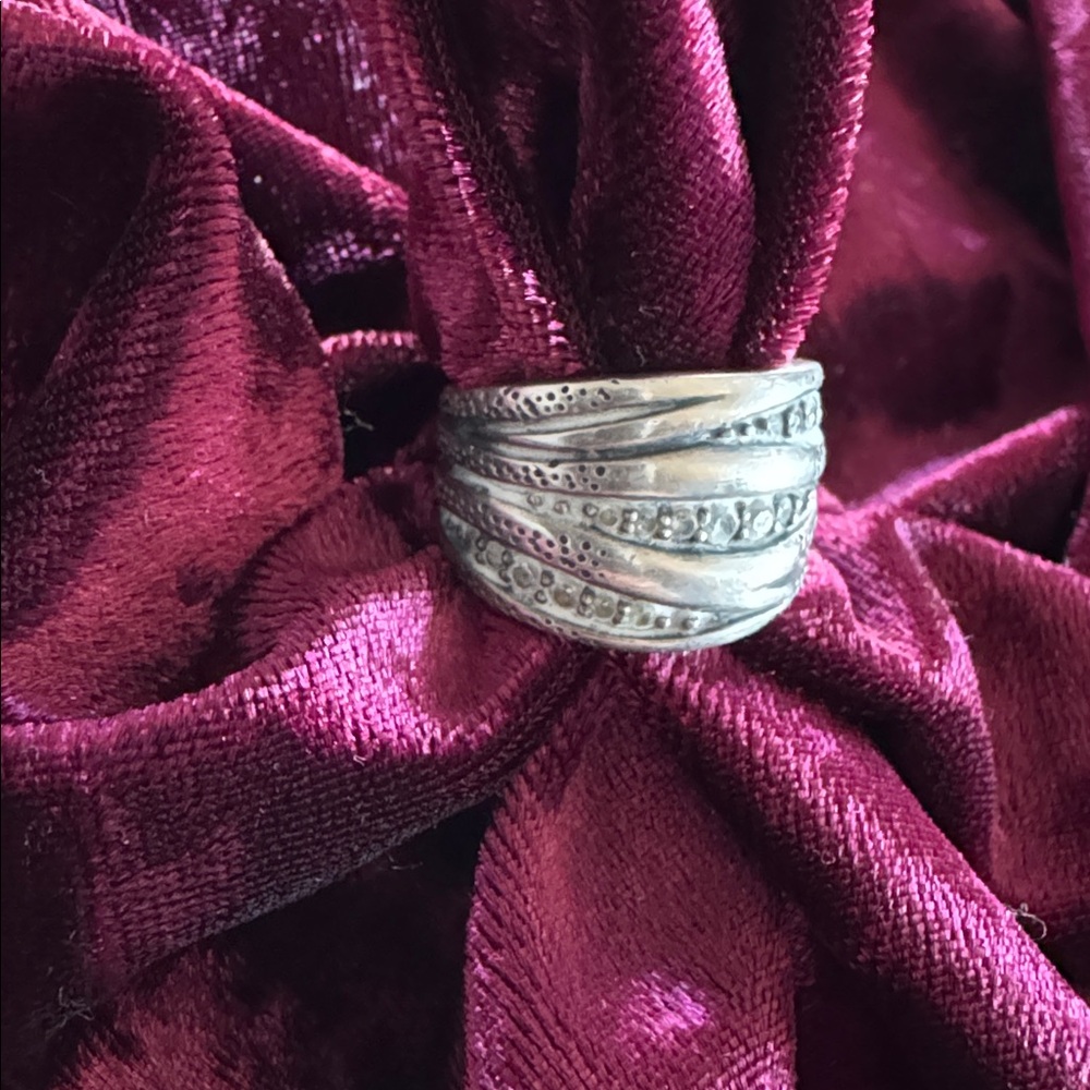 Silpada Organics Sterling Ring R2035 Size 4 - Picture 10 of 11